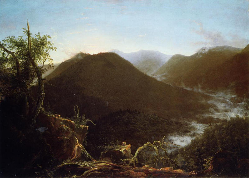 Thomas Cole Sunrise in the  Catskill